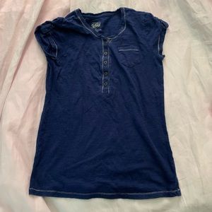 Justice girls glitter lined t-shirt